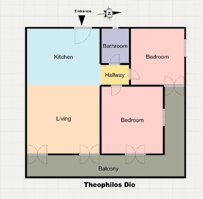 Theophilos Dio Άγιος Στέφανος Εξωτερικό φωτογραφία